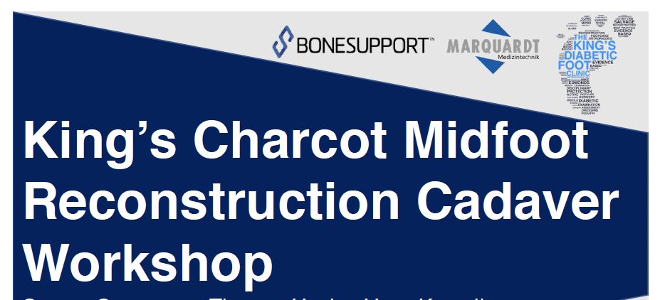 King's Charcot Midfoot Reconstruction Cadaver Workshop